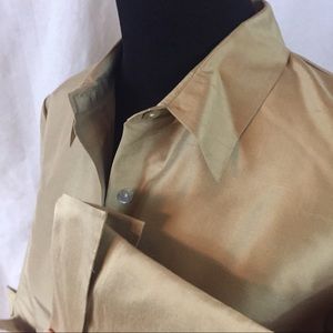 SILKLAND Button Up Tunic Dress - Medium